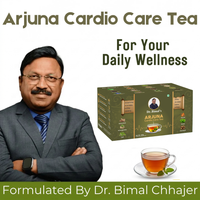 Jaadu Diet Arjuna Cardio Care Tea with Ashwagandha, Shankhpushpi & Brahmi | 50 Tea Bags