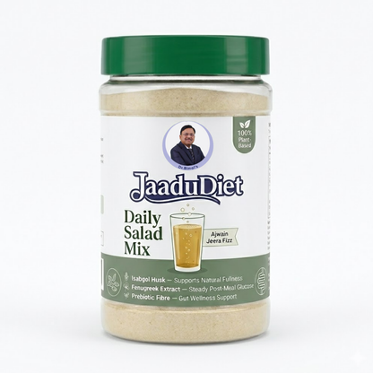 Dr Bimal's Jaadu Diet Daily Salad Mix - Ajwain Jeera Flavor | 300g (30 Servings)