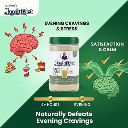 Dr Bimal's Jaadu Diet Daily Salad Mix - Ajwain Jeera Flavor | 300g (30 Servings)