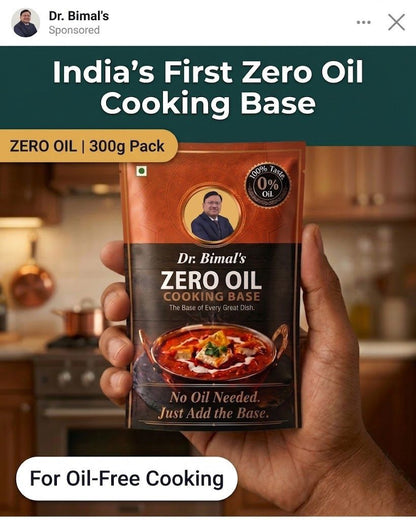 Dr. Bimal's Zero Oil Cooking Masala (ZOC Masala) | 300g Pack